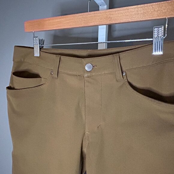 Lululemon Khaki colored 5+ pocket pants - Picture 2 of 7